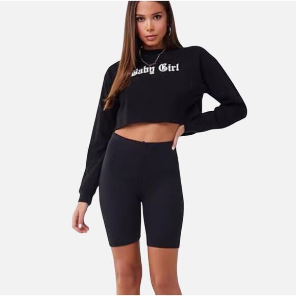 Forever 21 Printed Crop Top - Picture 2 of 11